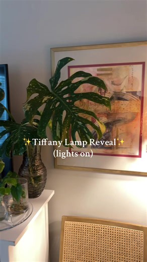 Tiffany Lamp Reveal: An Enchanting Home Transformation