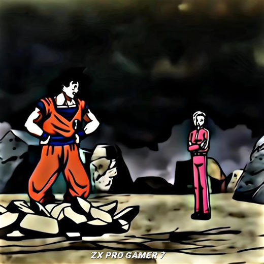 Android 18 has proven that it's no match for anyone#shots #anime #dbs#android 18#goku