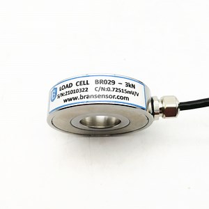 [Hot Item] Industrial Loadcell Donut Compression 200n 2kn 5kn Weight Load Sensor 500kg (BR029)