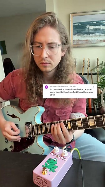 What would you play on a frog pedal? | frog
