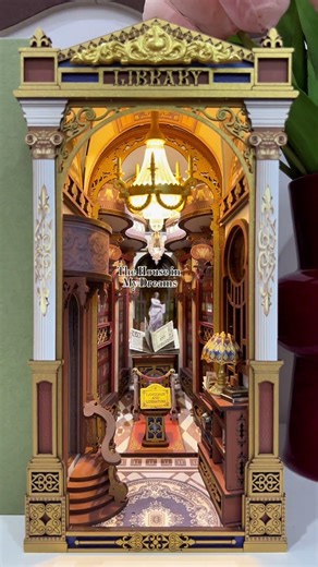 Oh,my genius #Rolife #RolifeBookNook #library #peaceful #libraryofwonders