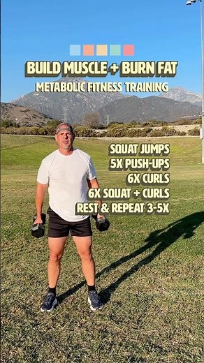 Full-Body MFT Circuit | Build Muscle + Burn Fat | Bodyweight + Dumbbells