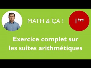 Complete exercise on arithmetic sequences