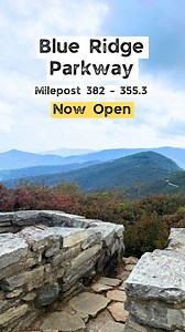 The Parkway has reopened from the Folk Art Center to Mount Mitchell State Park, following landslide repairs caused by Hurricane Helene. Enhancements are ahead at Craggy Gardens👀 | Blue Ridge Parkway Foundation