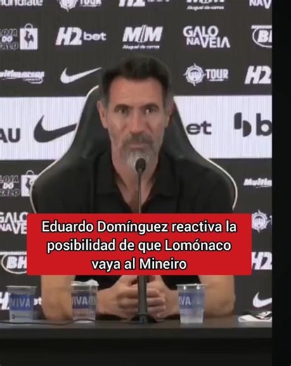 #Independiente Eduardo Domínguez revives the possibility of Lomónaco going to Mineiro