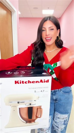By Alexa Rae on Instagram: "🎀 DAY 5 OF 12 DAYS OF GIVEAWAYS 🎀 Today’s giveaway is a KitchenAid Mixer! The ultimate wishlist item! ✨ Your baking era starts now! 🥖 To enter: ✔ Follow ✔ Like ✔ Tag 2 girlfriends ✔ Bonus: Story share Winner announced tomorrow 💖 Giveaway ends December 20, 2025. Winner will be announced on our page. Open to U.S. residents only. This giveaway is not sponsored, endorsed, or affiliated with Instagram in any way. . . #Giveaway #byAlexaRae #smallbusinessgiveaway #boutiq