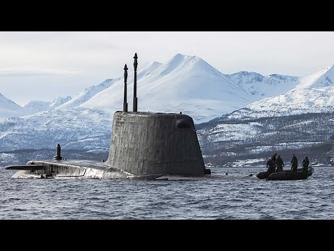 A commando raid from a Royal Navy submarine during exercises in Norway