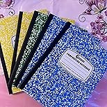 Rosmonde 5000 Pack (Pallet) Composition Notebooks Bulk, Wide Ruled, Jumbo Pallet of Composition Notebooks, 100 Sheets (200 Pages), 9-3/4 x 7-1/2, Bulk Supplies for School & Office, 4-7 Days Transit