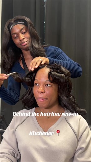 Achieve Natural Hairline with Behind-the-Hairline Sew-In