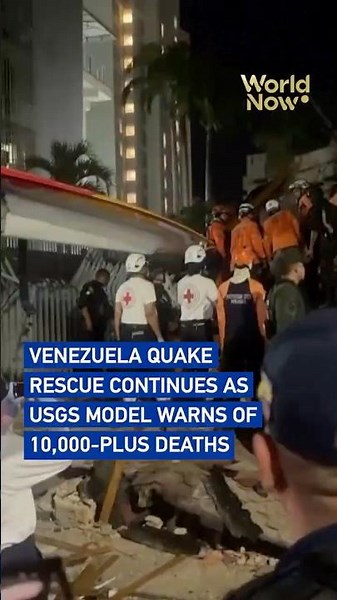 Venezuela quake rescue continues as USGS model warns of 10,000-plus deaths #worldnow