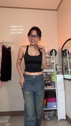 top 3 wide leg jeans recommendations for women 5'2 and up 💕 #widelegjeans #widelegpants #jeansforwomen #jeansfortallgirls #tallgirljeans