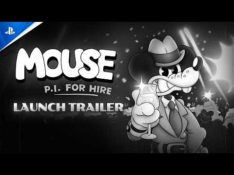 Mouse: P.I. For Hire - Launch Trailer | PS5 Games