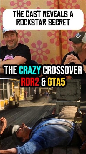 GTA 5 & RDR2 Share a Secret Actor the Cast CONFIRMS😳