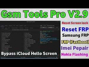 Gsm Tools Pro V2.9 | Samsung | Qualcomm | Apple | Huawei | MTK | Nokia Flashing (Trial Version)