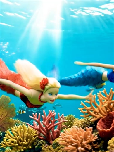 Construye Sirenas Rubí VS Zafiro: DIY Casa Muñecas