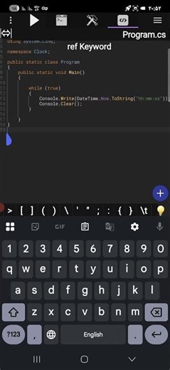 Normal Clock created on CSharp!