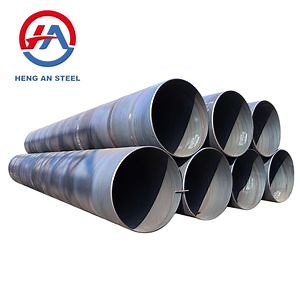 [Hot Item] API 5L X42/X52/X56/X60 SSAW Spiral Welded Steel Pipe for Water Well Casing Factory Direct Supply