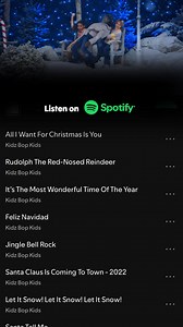 Holiday vibes only 🎄🎶 Experience the holidays with KIDZ BOP’s fun, modern take on classic favorites. Listen now! | KIDZ BOP