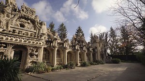 One day, French mailman Ferdinand Cheval noticed an interesting looking pebble on his route. That pebble was responsible for inspiring his life's work: the Palais idéal, a castle of grottos he built entirely himself, by hand and with no formal training, over the next 33 years. | Great Big Story