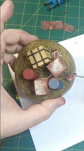 Building a Rust Game Diorama — Apocalyptic NPC Scientist Scene #shorts #rust #diorama