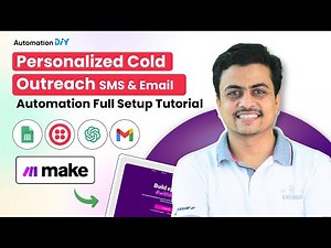 Personalized Cold Outreach SMS & Email Automation with ChatGPT, Twilio & Gmail | Full Setup Tutorial