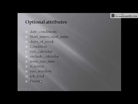 Autosys: JIL, Essential, General and Optional Attributes Class 8