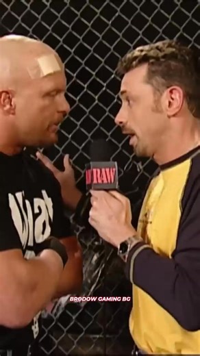 Stone Cold Steve Austin Backstage Segment #wwe #stonecold #therock #attitudeera #prowrestling | BroDow Gaming