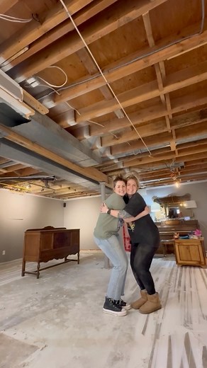Basement Reno, Part 1: Demo! 💥🔨Tell me your thoughts on an exposed ceiling? Would you do it? If so, what colour? 🥰✨Follow Once Upon a Bungalow to see what’s next! Anddddd thank you for 3 million views on this reel on Instagram! 🎊 #reno #renovation #renovations #demo #demolition #beforeandafterhome #beforeandafterhomeedition #stepbrothers #moviequotes #bungalowrenovation #smallhomes #thrifthome #thrift #thrifter #basement #basementremodel #basementapproved #homerenovation #homereno #homerenov