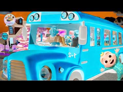 🚍 [1 MINUTE LOOP] Wheels on the Bus Sound Variations Remix 🎶 | Fun Versions | JollyMixKidsTv