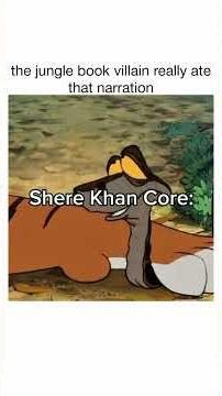 the jungle book villain really ate that narration