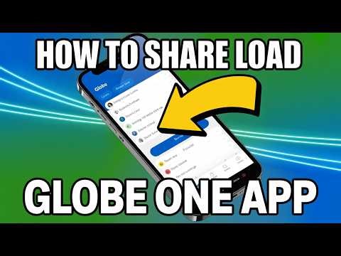 How to Share Load in Globe One App