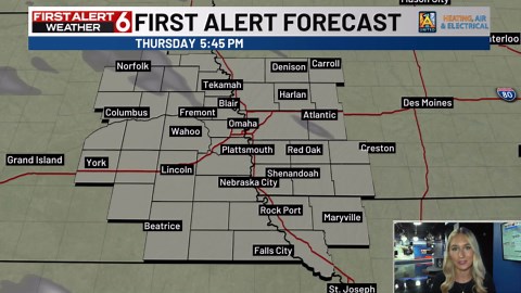 First Alert 6 Forecast: Tracking a pleasant, fall-like afternoon