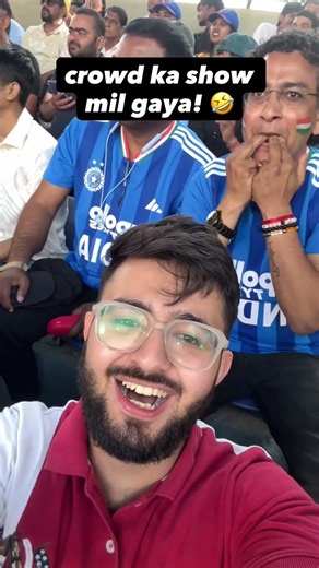 Stadium Crowd Masti During Cricket Match 🤩🏏 | Real Stadium Vibes | Match Day Fun #cricketfun