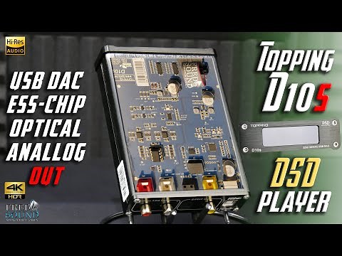 Topping D10S Hi-Res hi-fi USB DAC (FNS)