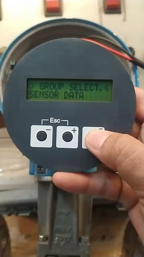E&H PROWIRL 72 VORTEX FLOWMETER SENSOR DATA PARAMETER