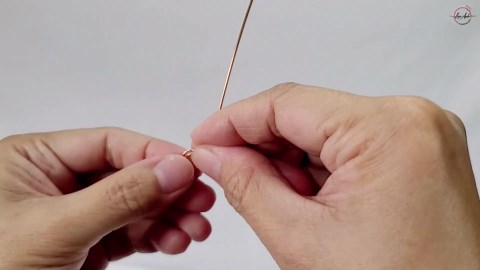 Making stunning spiral seashell pendant | Easy wire jewelry tutorial 1121