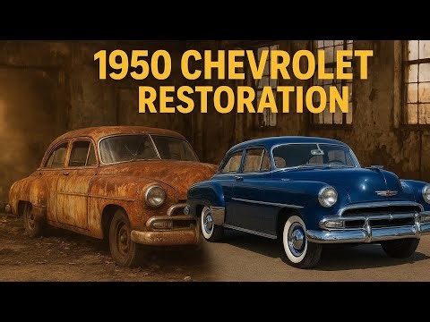 We Found 1950 Chevrolet Bel Air | Luxury Car Repair & Detailing Transformation