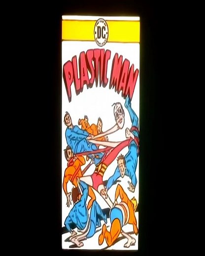 Saturday Morning Cartoons : Plastic Man Intro in 4K🎭 #cartoon