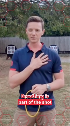 Breathing through the shot process