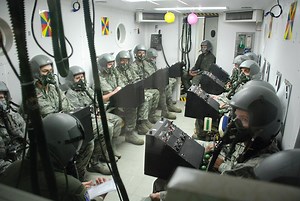 Altitude chamber training begins at the new human performance wing complex