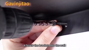 Camping Chair Rack for Garage Storage, Metal Camping Chair Storage Wall Mount Beach Chair Umbrella Storage Holder with 4 Hooks for Garage Organizer