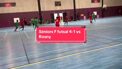 Nouvelle section Seniors Feminine ! 1er match 4-1 vs Rosny 👏 #goal #futsal #femmes #viralfootball #pierrefittefc
