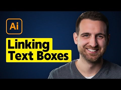 How to Link Text Boxes in Illustrator