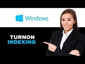How To Turn On Search Indexing In Windows 2025