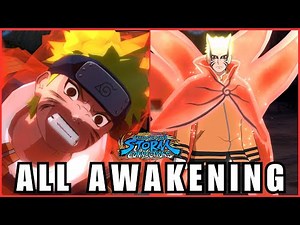 All NARUTO Awakening NARUTO X BORUTO Ultimate Ninja Storm Connection