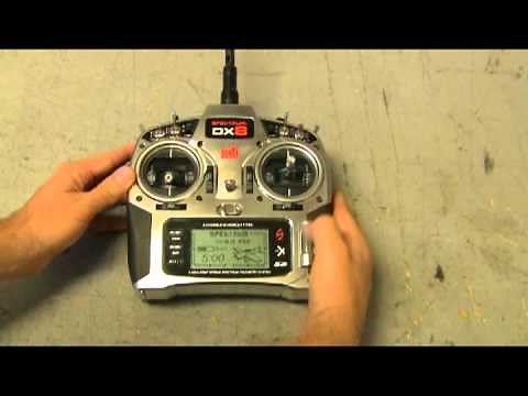 DJI Naza Flight Control v1.2 How-to for Spektrum DX8 , for DJI Multicopter 330,450,550