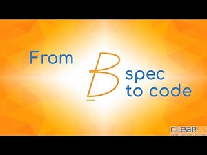 AtelierB 03 from spec to code