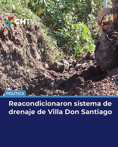 📍La Municipalidad de Resistencia, junto a la Administración Provincial del Agua, ejecuta un trabajo de reacondicionamiento de los sistemas de drenaje en el barrio Villa Don Santiago II. 🚧Este proyecto responde a un pedido de los vecinos y forma parte de un programa más amplio destinado a mejorar la infraestructura en diversas zonas del norte de la ciudad. | Somos Uno