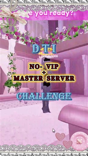 DTI NO-VIP CHALLENGE! #dresstoimpress #dti #roblox #robloxgames #explorepage #dtishorts