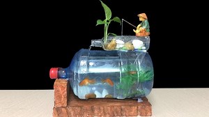 How To Make Fish Tank At Home Ideas - Diy Aquarium of Plastic Bottle Art - Home Decoration -------------------------------------- #AmazingDiyAquascapeDecorIdeaNoCo2 #diyaquascape #timelapseaquarium #diyaquarium #diysubsaquarium #NanoTank #amazingaquarium #aquariums #fishtank #bettatank #shrimptank #nofilter #aquarium #aquariumsetup #mrdecor #diy #howtomake #Aquascape #nanoaquascape #fiteraquarium #betta #AquaticPlants #howtogrow #diygarden #aquascaping | DIY Aquarium Fish Tank Ideas - MR DECOR